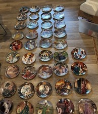 40-The Bradford Exchange Gone With The Wind 8” Collector Plates picture