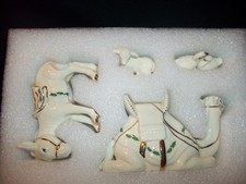 Lenox HOLIDAY Nativity Animals Miniature Set/4 New Addition 2026🐪🫏🐑🪿 picture