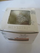 Silvestri Spun Glass Branch W/ Bird Retro picture