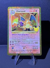 Pokemon 30th anniversary Gold Charizard 4/102 NM picture