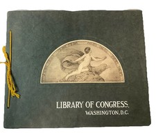 Antique 1902 Library of Congress Souvenir Book Howard Grey Douglas  Very Good picture