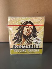 Bob Marley Unbleached Rolling Papers King Size 110mm – Box of 50 Booklets picture