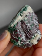 Red Cuprite with Green Malachite – Mashamba West Mine, Congo picture