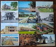 12 NEW JERSEY Postcards - RED BANK / LITTLE SILVER / KEYPORT / MANASQUAN Etc picture