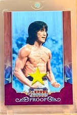 RARE - 2009 Panini Americana JACKIE CHAN Authentic Swatch Memorabilia SP /100 picture