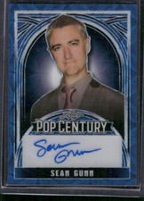 Sean Gunn 2024 Leaf Metal Pop Century Blue Auto Autograph #D 6/6 picture