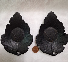Wazuqu Japanese Cast Iron Leaf Tea Coasters Kikuchi Hojudo Chataku Set picture