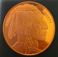 Mixed Lot of 50 .999 Fine Copper Rounds Random picture