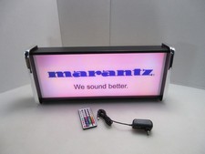 Marantz We Sound Better Dark blue LED Display lighted sign lightbox Wall Light picture