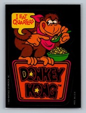 1982 Topps Nintendo Donkey Kong - I Eat Quarters Luigi Rookie (RC) - NM-MT picture