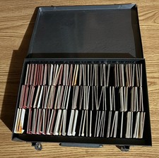 150+ Vintage Kodachrome 35mm Slides And Case Bugs Moths Entomology Collection picture