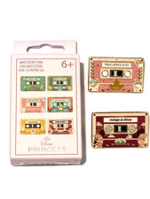 Disney Princess Cassette Lounge Fly Hot Topic Mystery pin. New/box. You Choose. picture