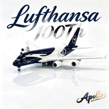 1/400 Lufthansa A380 100 Years Special Livery D-AIMH Collectible Model picture