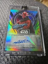Topps Star Wars Signature Edition Dee Tails Auto Autograph Captain Ithano picture