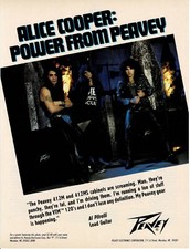 Al Pitrelli of Alice Cooper - 1990 Print Advertisement picture