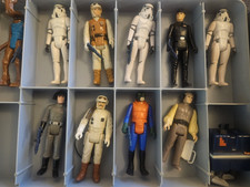 Kenner Vintage 1977 Star Wars Figure Lot R2-D2 C-3PO Vader Chewbacca picture