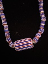 Antique 19th Century Venetian Trade Bead Necklace Collector’s Piece picture
