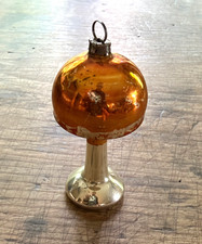 Antique German mercury glass Christmas ornament