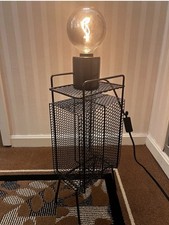 Vintage MCM Richard Galef Style Metal Mesh Telephone/Magazine Stand Retro picture