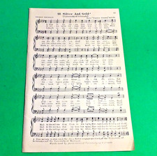 Vintage 1931 School Song Sheet University Of COLORADO /