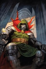 ONE WORLD UNDER DOOM #5 EXCLUSIVE VARIANT MATTE + METALLIZED FINISH LTD 100 picture