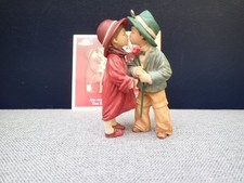 VINTAGE 2005 Hallmark Keepsake Ornament The Kiss w/clean memory card box damaged picture