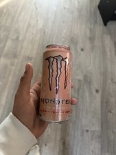 Monster Energy RARE Fade/Misprint Can Ultra Peachy Keen picture