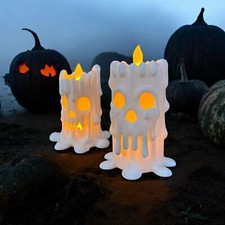 Adorable 3D Printed Skull Lights - Perfect Gift picture