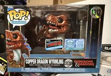 Funko Pop 1312 Dungeons & Dragons Copper Dragon Wyrmling NYCC26 Sticker LE 8000 picture