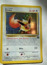 Pokémon TCG Eevee Holo Promo #11 Pokemon Holo Promo (some surface marks to holo picture