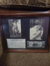  Prostitution License, 14x12 Maxine McDonald Signed Sheriff Hennings frame print picture