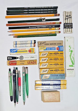 Vintage Mixed Lot Mechanical/Regular Pencils/Lead Scripto Empire picture
