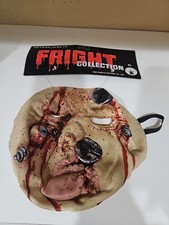 Rubie's 1988 Fright Collection Bloody Screws Face Mask VERY RARE Bolt Face Mask picture