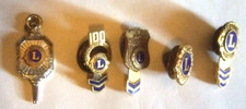 Lions Club International Pins Vintage Collection picture