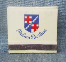ITALIAN PAVILION RESTAURANT 55th Street New York City Vtg Full Matchbook HMT9 picture