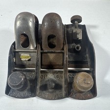 Lot Of Three Vintage Stanley No 110 Wood Planes As Is picture