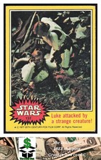 1977 Topps Star Wars #137 Luke attacked by a strange creature - picture