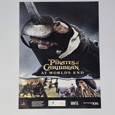 Pirates Of The Caribbean PlayStation 3 PS3 Xbox 360 Wii End Print Ad/Poster picture