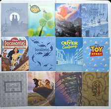VINTAGE DISNEY STORE LOT OF 12 LITHOGRAPH PRINTS - TOY STORY ARISTOCATS - READ picture