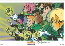 Joe Staton SIGNED Green Lantern Art Print #135/150 Con Exclusive Hal Guy John picture