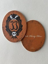 Set Of 2 Disneyland Club 33 Halloween Paperboard Coasters 2026 picture