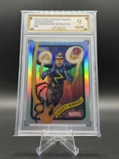2025 Topps Chrome Marvel CADET MARVEL 1st Appearance Refractor #88 PXG 9 Mint picture