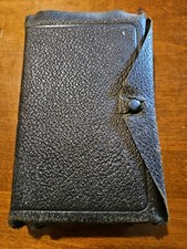 1890's Holy Bible Bagster & Pott,Blackw/Snap Closure,His Majesty Special Command picture