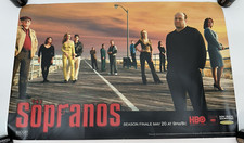 The Sopranos Season Finale Poster 2001 Promo Soundtrack Sony HBO 17 x 11 inch picture