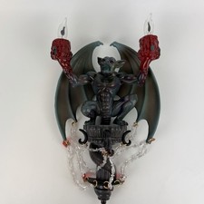 1996 Trendmasters HallowScream Flickering Gargoyle Light Sconce w/Bulbs READ picture