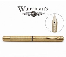 WATERMAN’S Vintage 1920 Ideal 52V Engraved Lever Fountain Pen 18K Nib picture