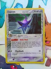 Nintendo Pokemon TCG Espeon Delta Species 4/113 70 Excellent ENG 2005 Ryo Ueda picture