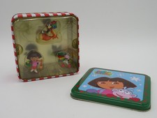 NEW in BOX 2003 Dora the Explorer Carlton Cards Set of (3) Christmas Ornament C6 picture
