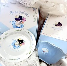 Love and Deepspace Zayne Anime Ceramic Plates Bowl Stainless Steel Tableware picture