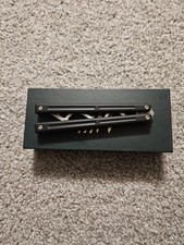 Thomas Balisong Refault, G10 And S35 Vn Steel Training Flipper picture